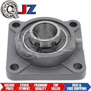 [1-Pack] UCF207-20 Unità cuscinetto alloggiato flangia quadrata in ghisa [1-1/4 in foro] - Foto 1 di 7