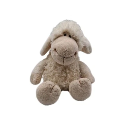 Nici Jolly Mäh Schaf rosa mit Taschen und Blume ca. 24cm Stofftier Kuscheltier - Bild 1 von 4