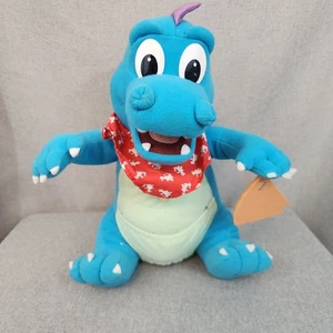 1999 Playskool Dragon Tales Dragontales Blue Ord Talking 13" Plush w Pizza WORKS - Picture 1 of 16