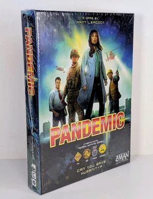Pandemic BOARD GAME 2013 Z-MAN AGES 8+ 2-4 PLAYERS STRATEGY BRAND NEW Sealed - Image 1 of 3