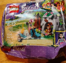 LEGO #41032 First Aid Jungle Bike Friends  2014 Retired DAMAGED BOX