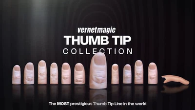 Thumb Tip Magic Tricks by Vernet – Professional Magician’s Thumb Props Set - Image 1 of 2