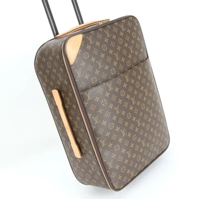 Louis Vuitton Pegas 65 Travel Carry Bag Suitcase Monogram 53x37x18cm pre-owned - Image 1 of 4