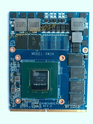 HP ZBOOK 17 G5 NVIDIA QUADRO P3200 6GB GDDR5 VIDEO CARD L15627-001 L30657-001 - Image 1 of 2