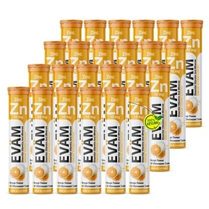 EVÄM Zink Orange Brausetabletten zur Unterstützung des Immunsystems - Bild 1 von 6
