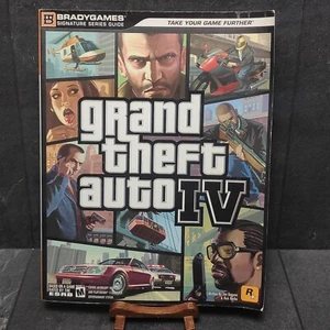 Grand Theft Auto IV Das Offizielle Lösungsbuch Playststion 3 Xbox 360 PS3 - Picture 1 of 6