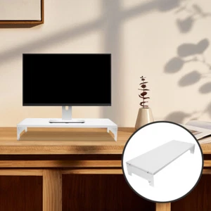  Computer Heightened Shelf Office Screen Stand for Desk Heightening - Afbeelding 1 van 12