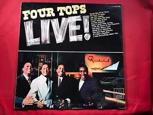 Y-13 FOUR TOPS Live! - MT 654 - 1966 - MOTOWN RECORDS - SOUL - RECORD - Imagen 1 de 6