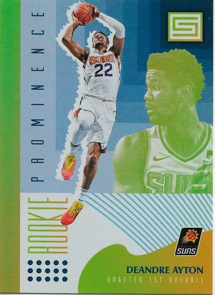 Deandre Ayton Status 18-19 #1 Rookie Prominence Phoenix Suns - Image 1 of 1