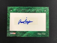 2008 Tristar Signa Cuts Dave Concepcion Authentic Autograph /66 Cincinnati Reds