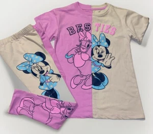 Size XXS-Little & Big Girls 2-pc. Minnie Mouse Legging Set, pink/beige NWT - Picture 1 of 5