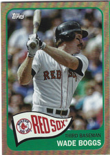 2023 Topps Archives Wade Boggs Rainbow Foil Parallel Card #192 #D/199