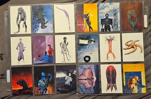 Comic Images The World of Wayne Barlowe Collector Cards # 1-89 