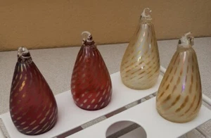 4 signierte Steven Correia Kunstglas Christbaumschmuck TOP - Bild 1 von 6