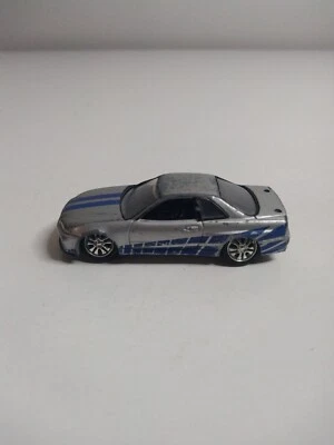 Johnny Lightning Hollywood The Fast and The Furious Nissan Skyline GTR R34 Loose - Image 1 of 4