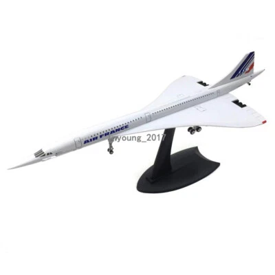 1:200 1976 Concorde Air France Airplane Model Diecast Plane Model Collection - Image 1 of 4