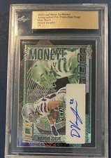 2023 Leaf Metal So Money! DEUCE VAUGHN RC AUTO Black Mojo SSP 1/1 Cowboys