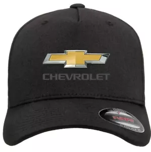 Chevrolet auto logo su cappello berretto da baseball Flexfit emblema stampato S/M & L/XL - Foto 1 di 11