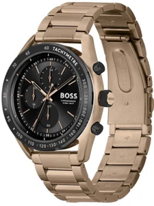 HUGO BOSS MENS CENTRE COURT WATCH HB1514027 BLACK DIAL - WARRANTY - RRP 449.00 - Picture 1 of 4