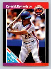 1989 Donruss #4 Kevin McReynolds Grand Slammers Excellent