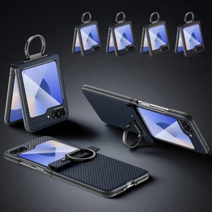 Für Samsung Galaxy Z Flip 6/5 Hinge-Cover-Hülle mit Ringhalterung - Bild 1 von 21