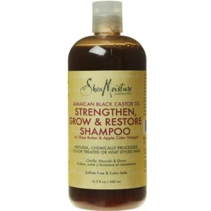 SheaMoisture Jamaican Black Castor Oil Shampoo, 16.3 Ounce - Picture 1 of 1