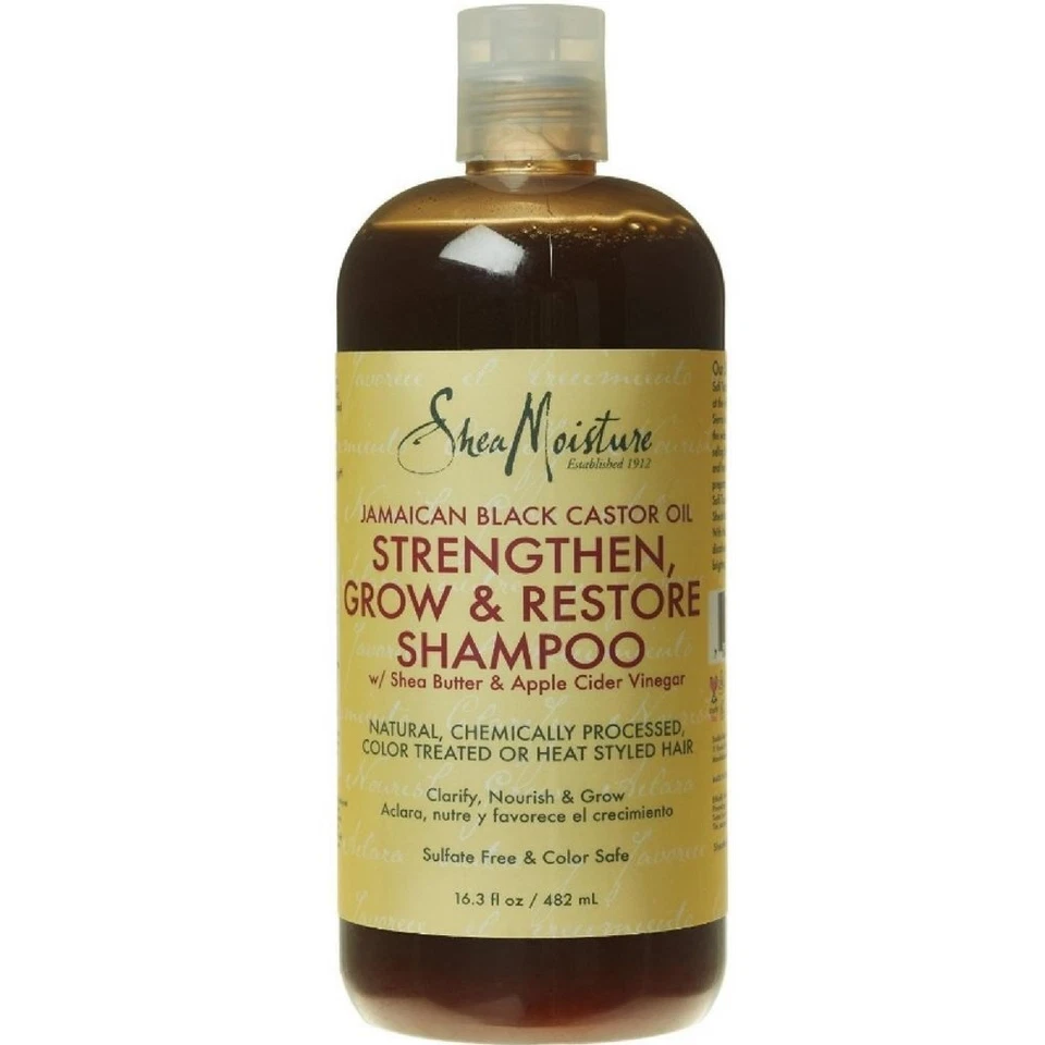 SheaMoisture Jamaican Black Castor Oil Shampoo, 16.3 Ounce - Image 1 of 1