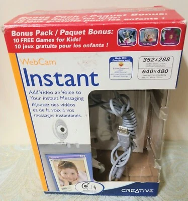 Webcam Instant Creative with Software. No Headphones - Image 1 of 4