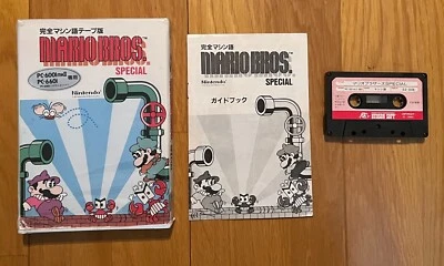 Mario Bros. Special PC-6001 Nintendo Hudson Soft Vintage Game Rare A - Image 1 of 4