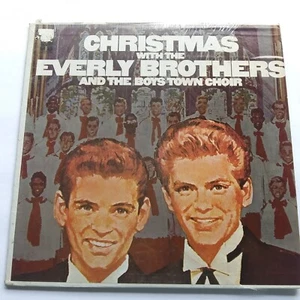 Christmas With The Everly Brothers & The Boys Town Choir Vinyl LP EX 1969 - Picture 1 of 6