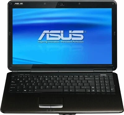 laptop pc portatile notebook 15,6" Asus K50IJ 4gb ram 500gb hdd Seagate windows8 - Imagen 1 de 4
