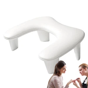 Nail Art Pillow for Manicure Hand Arm Rest U Shaped Hand Pillow Holder PULeather - Picture 1 of 12