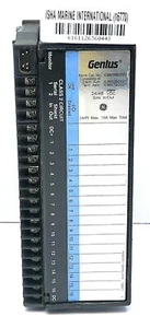 Genius IC660BBD021 24/48 VDC I/O Terminal Electric Module - Picture 1 of 11