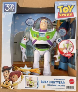 NEW IN BOX Disney Pixar Toy Story Action-Chop Buzz LightYear Mattel 30 Phrases - Picture 1 of 5