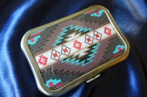 Fashionable Contact Lenses Case...Navajo...one of a kind! - Picture 1 of 2