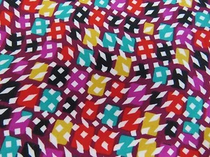 LULAROE Leggings Pants TC Tall & Curvy Red Pink Yellow Blue Geometric - Picture 1 of 7