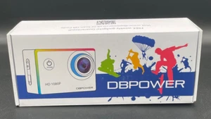 DBPOWER Waterproof Action Camera 12MP 1080P HD - DB0753-OPEN BOX/BRAND NEW - Picture 1 of 5