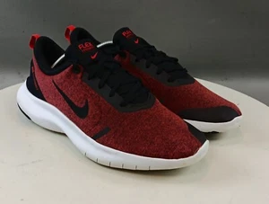 Nike Flex Experience 8 Mens Size 12 Red Black Lace Up Running Shoes AJ5900-001 - Picture 1 of 24
