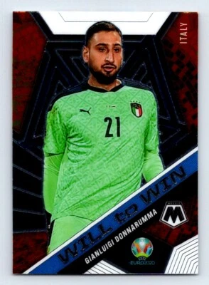2021 Mosaic UEFA EURO Soccer Gianluigi Donnarumma Will To Win #11 Italy - Image 1 of 2