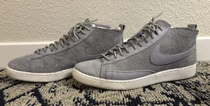 Nike Nikelab Blazer Gray Leather Chukka Shoes AA1058-002 Size 11 - Picture 1 of 8