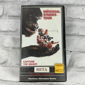 UNIVERSAL STUDIOS TOUR 1987 BETA The Holiday Video Library Untested - Picture 1 of 3