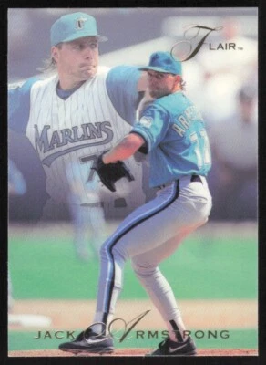 1993 Flair Baseball Card Jack Armstrong #46 Florida Marlins - Image 1 of 2