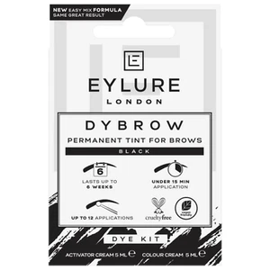 Eylure Dybrow Permanent Tint for Brows Dye Kit - Black - Picture 1 of 4
