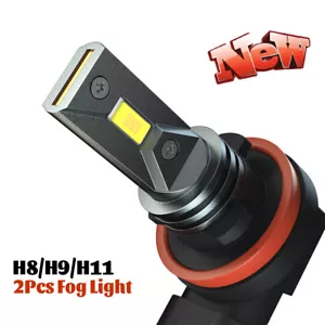 Faros antiniebla LED xenón blanco H11 para Honda Civic 2006-2020 6000K - Imagen 1 de 8
