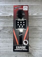 The Voice Bluetooth Champ Deluxe Karaoke Microphone Speaker New