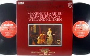 2 LPs PHILIPS Bach FLUTE SONATAS Larrieu Puyana Kuijken HOLLAND 6768 176 NM - Imagen 1 de 5