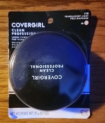 Covergirl Clean Professional Loose Powder #110 TRANSLUCENT LIGHT Normal Skin  - Image 1 of 2