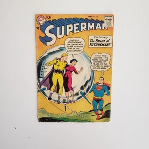 Superman #121 (DC Comics Mai 1958) Schlüssel 1. Auftritt von Futureman sehr guter Zustand - Bild 1 von 12