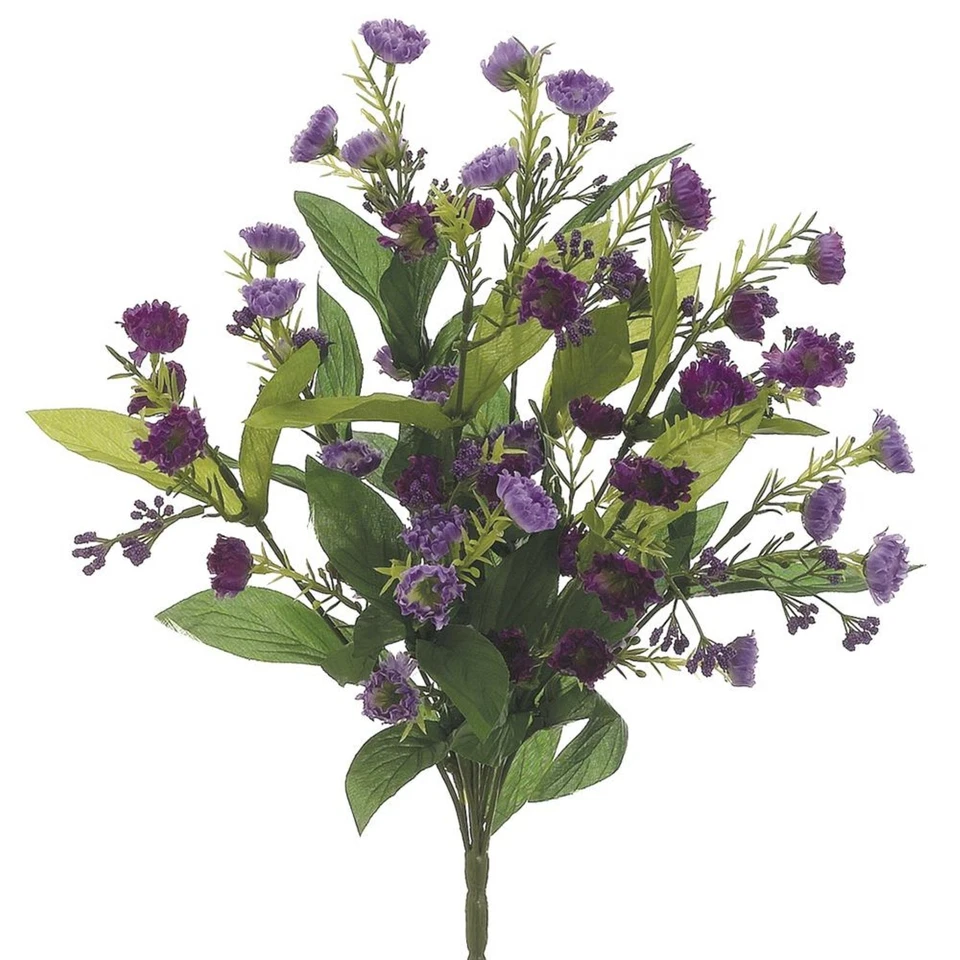 Allstate 18.5" Two Tone Lavender Bell Blossom Artificial Floral Bush - Image 1 of 1