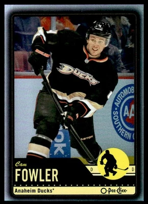 2012-13 O-PEE-CHEE BLACK RAINBOW CAM FOWLER 002/100 ANAHEIM DUCKS #191 - Image 1 of 2